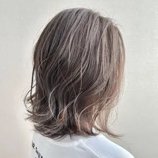 ミディアム ナチュラル*艶* 蒲生四丁目*山保美月のヘアスタイル