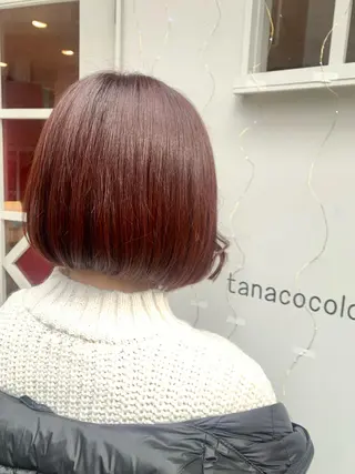 ショート カラー 美容室tanacocolo所属・草野 ゆずきのヘアスタイル