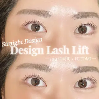 マツエク・マツパ ラッシュリフト高評価 /HITOMIのマツエク・マツパデザイン