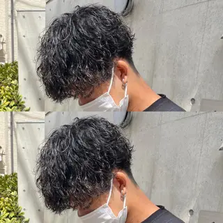 ショート パーマ ヘアアレンジ メンズ メンズパーマの達人 🌟川内絵人のヘアスタイル