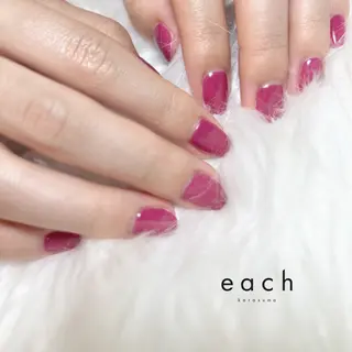 ネイル 𝒆𝒂𝒄𝒉 kanako 🕊のネイルデザイン