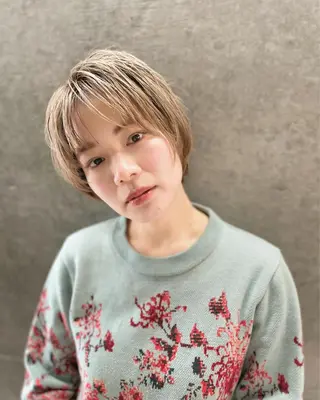 ショート 表参道/髪質改善/ 髪質改善カラー/遠藤のヘアスタイル