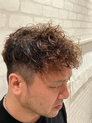 パーマ メンズ 谷口 莉々葵のヘアスタイル