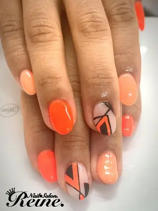 ネイル Nailsalon Reine所属・玉栄 伶奈のネイルデザイン