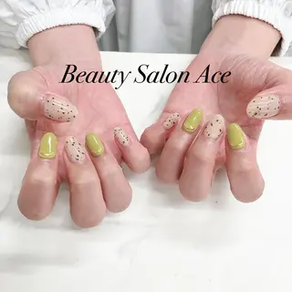 ネイル Beauty Salon Ace（ネイルサロン　エース）所属・池袋フィルイン Ace♡長さだしのネイルデザイン
