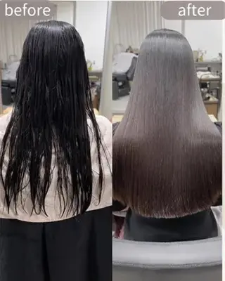 ロング 髪質改善✨縮毛矯正✨ が得意‼️高島英隆のヘアスタイル