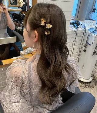 ロング カラー 🌟アレンジが似合う カラー🌟Rumiのヘアスタイル