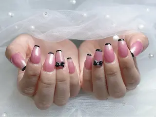 ネイル 【Eclat ｴｸﾗ】nail＆beauty所属・Eclat〔ｴｸﾗ〕 MOEKA𝜗𝜚*のネイルデザイン