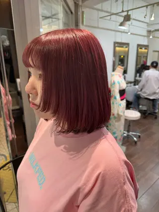 ミディアム カラー designcolo r/似合わせNOKAのヘアスタイル