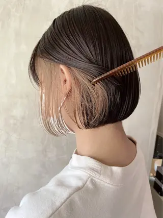 ショート カラー SAKURA omotesandoのヘアスタイル