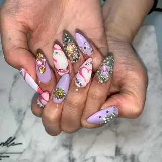 ネイル 🌙🫧CHARME (RUKA)🦋🫧のネイルデザイン