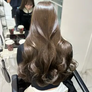ロング カラー 上品韓国ヘア🩶艶髪 🩶渋谷/aoiのヘアスタイル