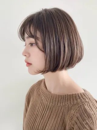 カラー botan ゆきなのヘアスタイル