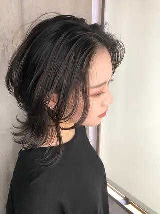 ミディアム カラー icon.hakata所属・kazuki iconのヘアスタイル