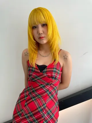 カラー デザインカラー 🎀REINA🎀のヘアスタイル