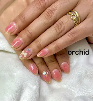 ネイル orchid ♡オーキッドのネイルデザイン