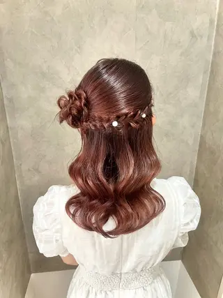 ヘアアレンジ 推し活ヘア＊参列ヘア 💕ゆり🐈🐾のヘアスタイル