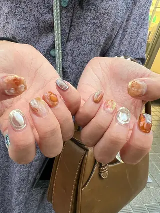 ネイル 【韓国ヘア・ネイル】 HINATA🍒のネイルデザイン