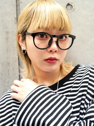 ミディアム カラー ヘアアレンジ cecil hair 難波店所属・髪質改善透明感カラー /SHOGO☀️のヘアスタイル