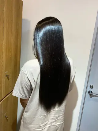 ロング 山下 祐輝のヘアスタイル