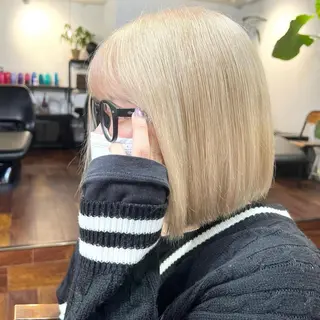 ショート カラー 韓国ヘア /男女❄️ 細江 美紅のヘアスタイル