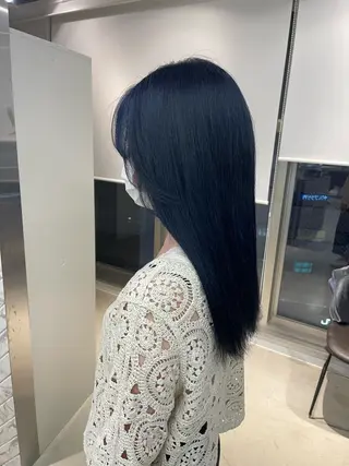 ロング カラー 店長 MANAMI /ブリーチ/骨格ボブのヘアスタイル