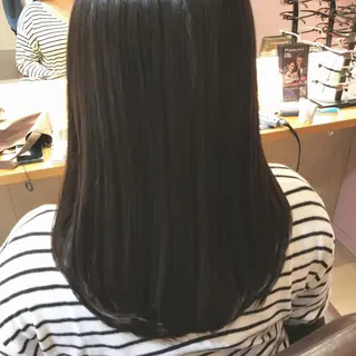 ミディアム カラー パーマ 宮澤 タケル ミディアムヘアのヘアスタイル