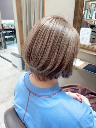 ロング カラー hair make ERTE所属・ヘアーメイクエルテ 六甲アイランド　宮田のヘアスタイル