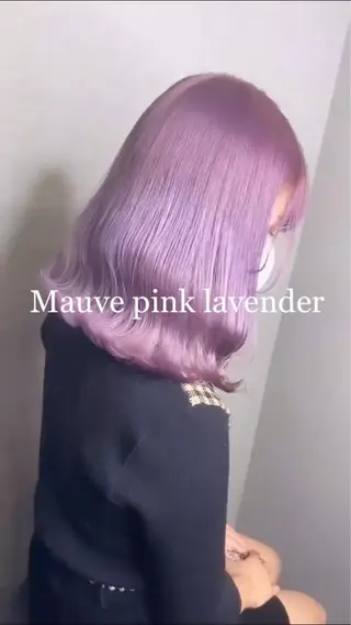 ミディアム カラー Selenehair 三条本店のヘアスタイル