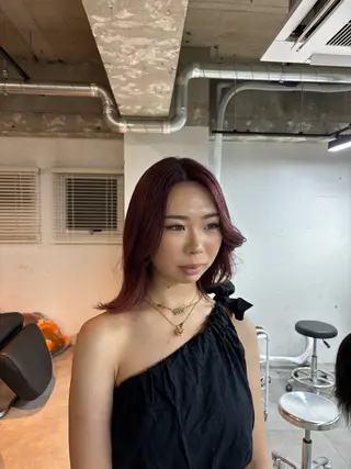ミディアム カラー green所属・🍀HIROTO 似合わせカラー🍀のヘアスタイル