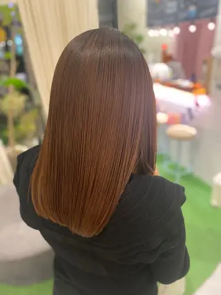 ロング カラー レイヤーカット✨ 艶髪藤野のヘアスタイル