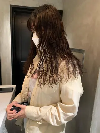 ロング パーマ アンニュイヘア🪽 ayumiのヘアスタイル