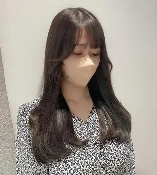 ロング 銀座/レイヤーカット 🤍内野すみれのヘアスタイル