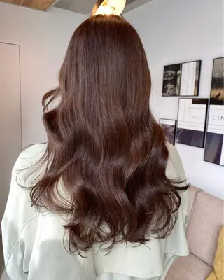 ロング ベージュカラー🧸/ 松崎/東区/田中理沙のヘアスタイル