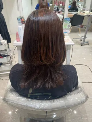 ロング レイヤー×ハイライト 🌷RINA🌷のヘアスタイル