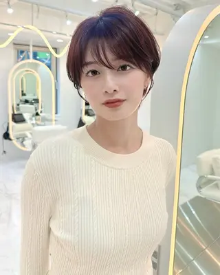 ショート カラー Cloe所属・久世 聡のヘアスタイル