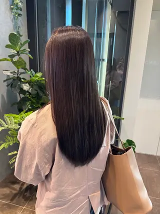 ロング カラー カラーモデル𓍲艶感 🫧秋積日向のヘアスタイル