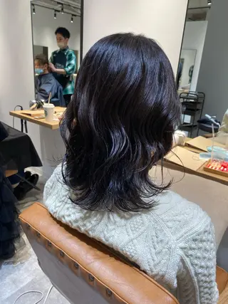 ミディアム カラー オスズ 🎀´-のヘアスタイル