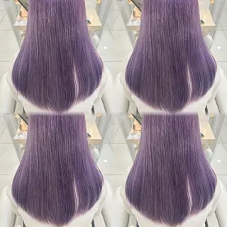 ロング カラー 髪質改善/艶カラー/ メンズパーマ/鈴木のヘアスタイル