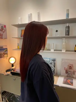 カラー HITOMI 福岡ボブのヘアスタイル