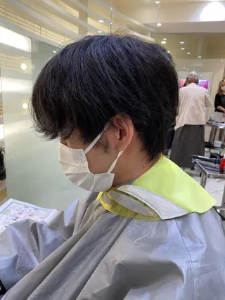 メンズ 💎耳ツボジュエリー ×銀座美容室💎のヘアスタイル