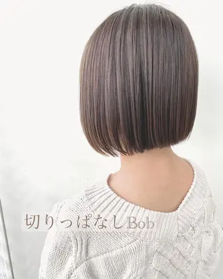 ショート カラー パーマ ヘアアレンジ Zina福岡天神店 艶髪/レイヤー/小顔のヘアスタイル