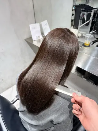 セミロング 🫆似合わせカラー/ ケアカラー/泰玖のヘアスタイル