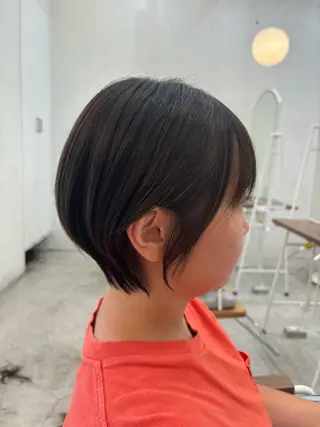 ショート ROMMY.所属・大木 華のヘアスタイル