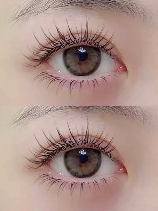 マツエク・マツパ EYE Bright eyelash(アイブライト)所属・静 かのマツエク・マツパデザイン