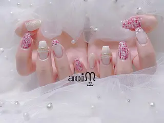 ネイル 葵うさぎ所属・葵うさぎ AIのネイルデザイン