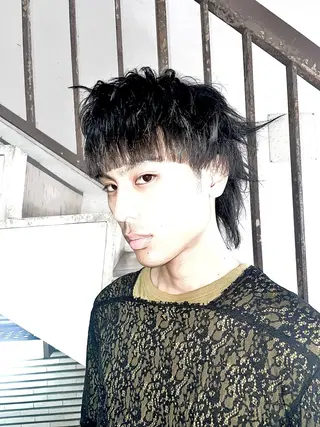 メンズ デザインカラー⭐︎★ 🐆hyoma🐆のヘアスタイル