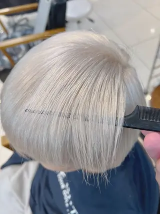 ショート カラー daiki 原宿のヘアスタイル