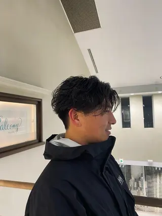 メンズ 安齋 侑真のヘアスタイル
