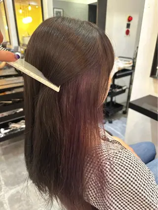 セミロング 似合わせカラー 🐣ひなた🐣のヘアスタイル